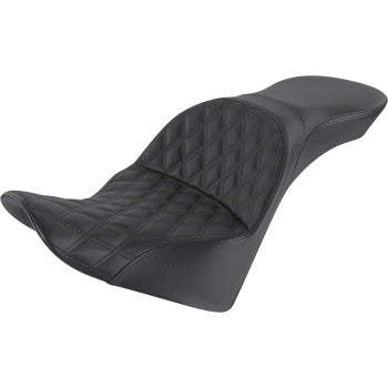 Saddlemen Explorer Lattice Stitch Seat Lattice Stitched - 818-33-029LS For Harley Softail 2018-2025