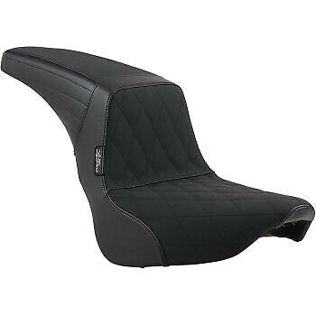 LePera Kickflip Seat — Diamond With Gripp Tape Black - LY-590DMGP For Harley Softail 2018-2023