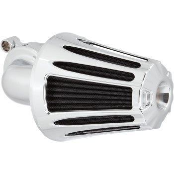 Arlen Ness Monster Sucker® Air Cleaner Kit — Deep Cut Chrome - 81-032 For Harley Motorcycles 2017-2025