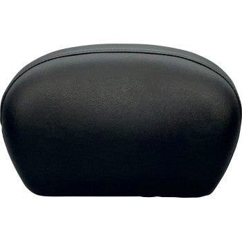 LePera Sissy Bar Pad Large Smooth Dull Black - L-SBP01S-DULL For Harley Motorcycles 2008-2022