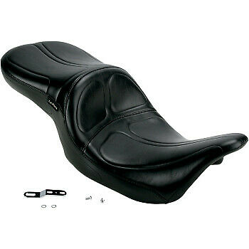 LePera Maverick Seat Without Backrest Stitched Black - LK-957 For Harley Touring 2008-2023