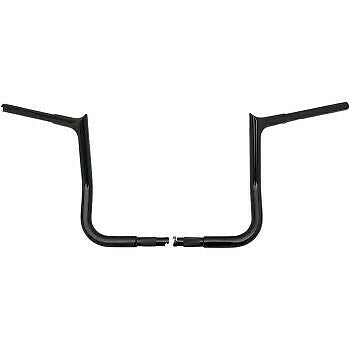 FAT BAGGERS INC. 0601-4749 905012-B-X 1-1/4" Pointed Top Handlebar 12" - Black