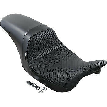 LePera Daytona Sport Seat Basketweave Black - LK-557BW For Harley Touring 2008-2023
