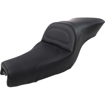 Saddlemen Explorer™ Seat Explorer™ Without Backrest Stitched Black - 807-03-029 For Harley Sportster 2004-2020 (4.5G Tank)