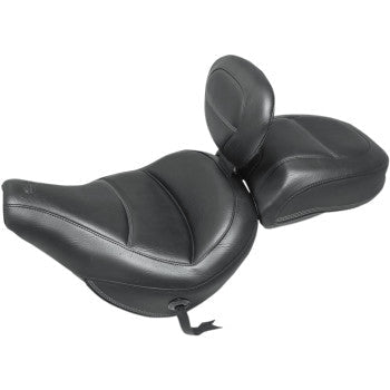 Mustang Max Profile Passenger Touring Seat Black Original Stitch Flhc Flde - 79331 For Harley Softail 2018-2021