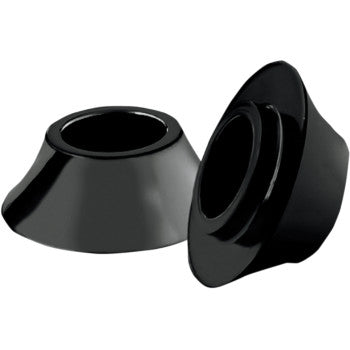 RC COMPONENTS 0222-0315 HD-SPCR-1B Tapered Front Axle Spacer - Black - No ABS - '00-'07 FLH