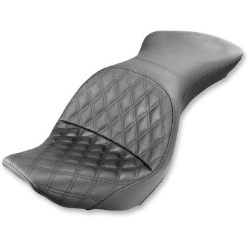 Saddlemen Explorer Lattice Stitch Seat Lattice Stitched - 806-12-029LS For Harley Softail 2006-2017