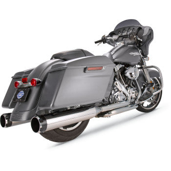 S&S Cycle 4-1/2" MK45 Performance Mufflers — Thruster Black Thruster - 550-0664 For Harley Touring 2017-2026