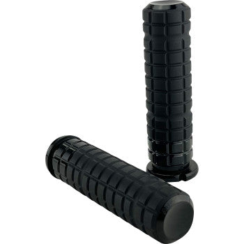 Arlen Ness SpeedLiner Grips TBW Black - 500-002 For Harley Motorcycles 2008-2025