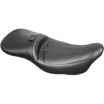 LePera Maverick Daddy Long Legs Seat Black Stitched - LK-957DLT For Harley Touring 2008-2023