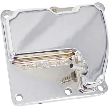 Trask CheckM8™ Vented Transmission Top Cover Vented Chrome - TM-2041CH For Harley Motorcycles 2017-2026