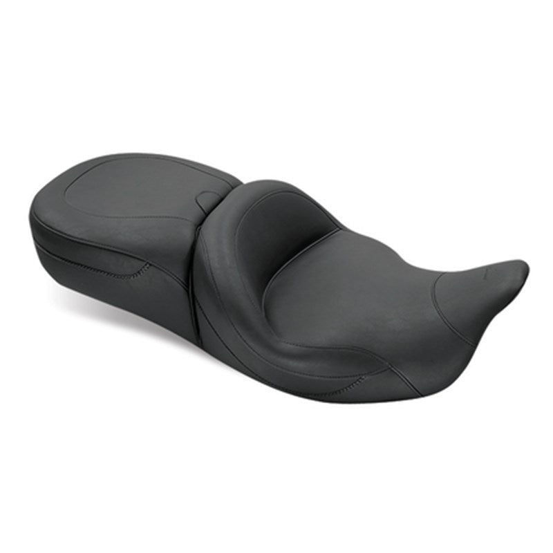 Mustang Super Touring 2-Up Vinyl Seat Vintage - 79538 For Harley Touring 2008-2025