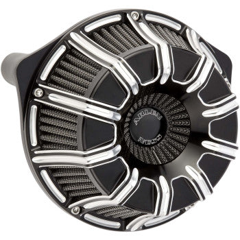 Arlen Ness Inverted Series Air Cleaner Kit — 10 Gauge Black - 18-947 For Harley Motorcycles 2017-2025