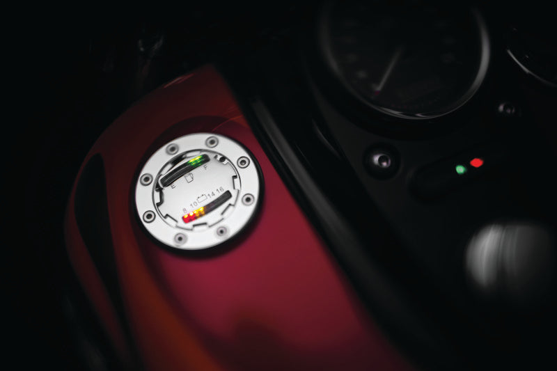 Kuryakyn 7282 Informer LED Fuel & Battery Gauge Chrome