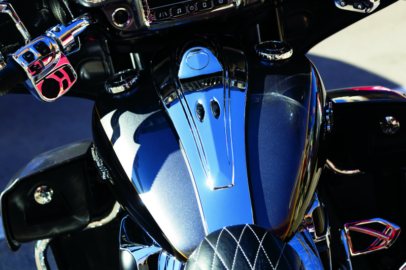 Kuryakyn Dash Console John Shope Series Chrome - 5626 For Indian 2014-2021