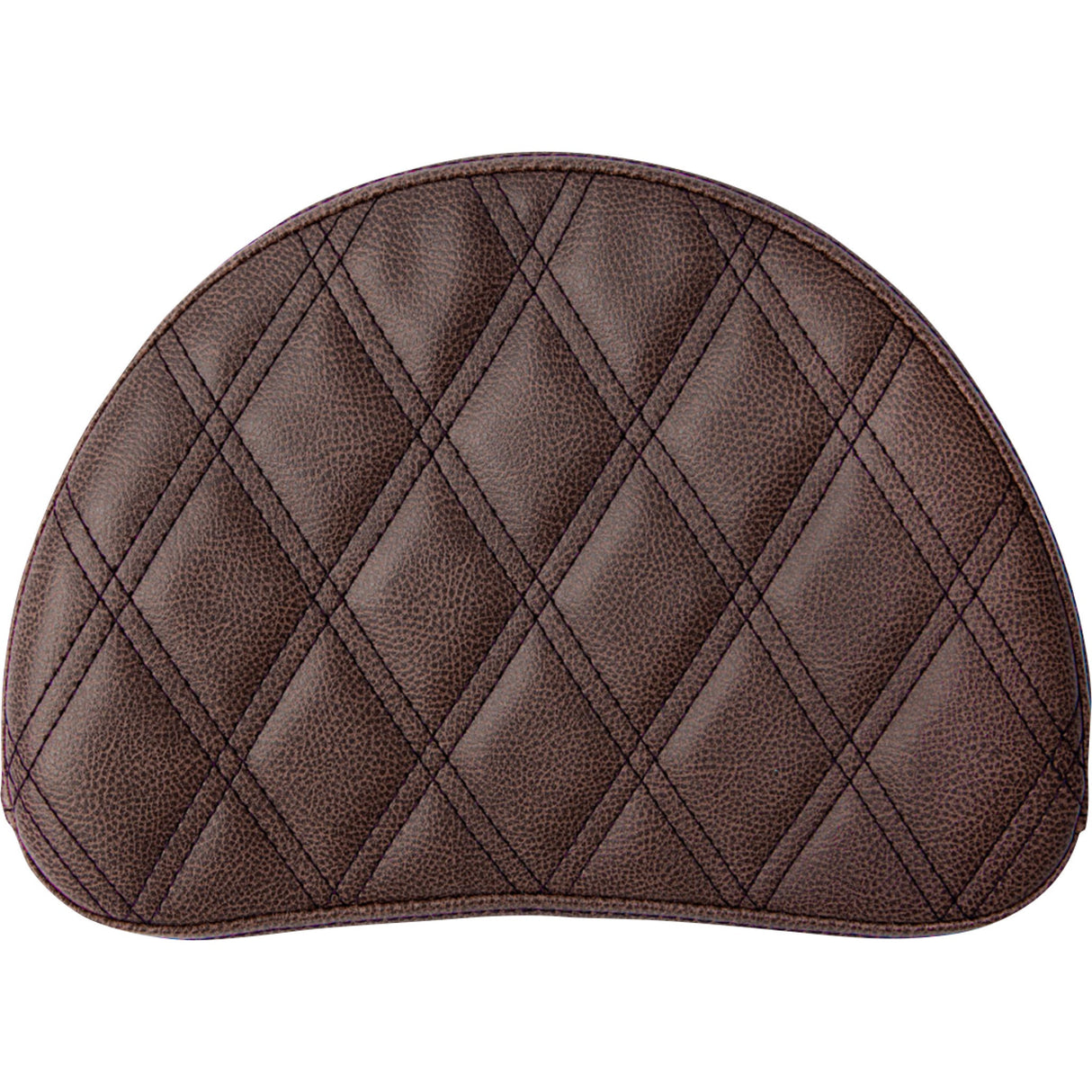 Saddlemen Sissy Bar Pad Lattice Stitched Brown Universal - 051345