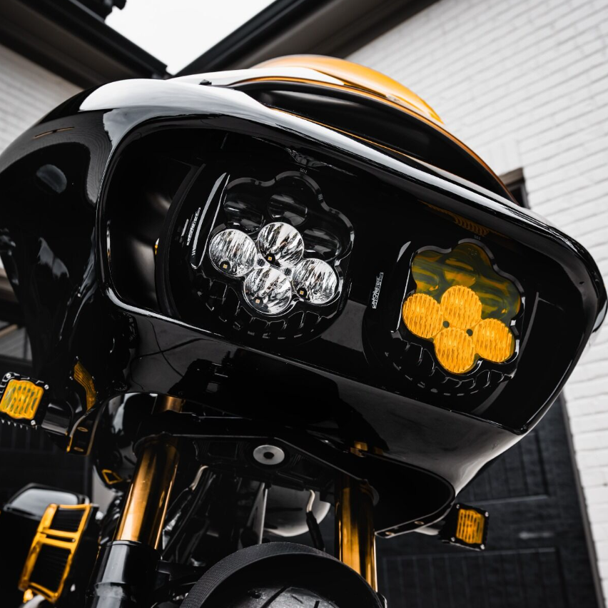 Custom Dynamics Headlight Kit - SD2-RG-YW For Harley Road Glide 2015-2025