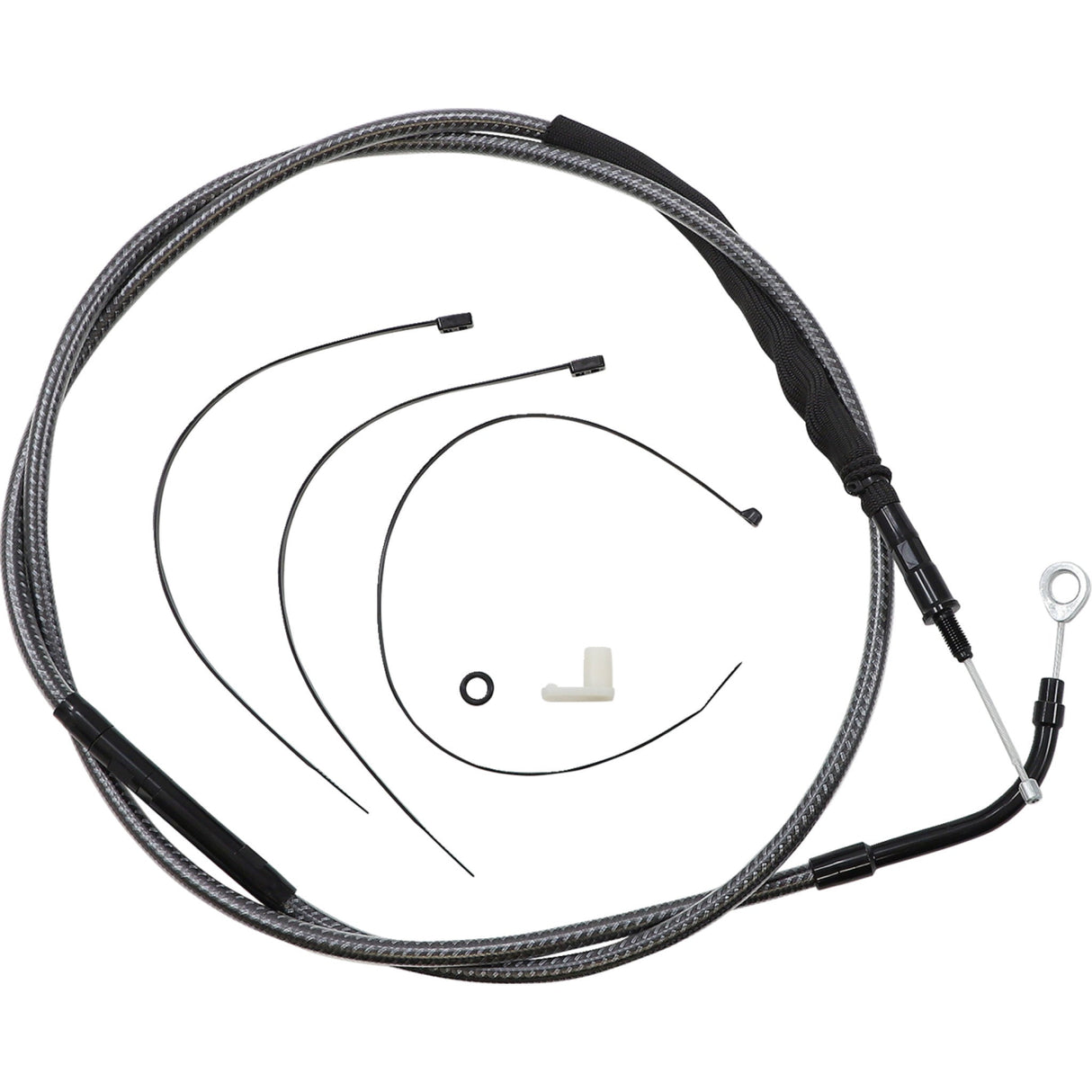 MAGNUM SHIELDING 0652-2918 723610HE High-Efficiency Polished KARBONFIBR Clutch Cable