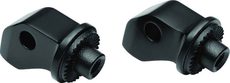 Kuryakyn 8893 Splined Front Peg Adapter 15-20 Scout Satin Black