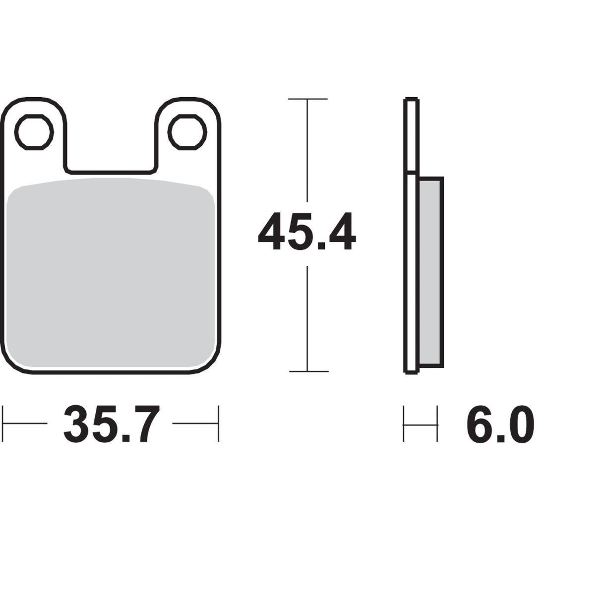 SBS Sintered Metal Caliper Brake Pad - 559H.CT