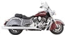 Tab Performance 4" Chrome B.A.M. Sticks Exhaust Pipes | Soft Bags - Chrome Slash Tips, No Baffles 211-1290-C-NB