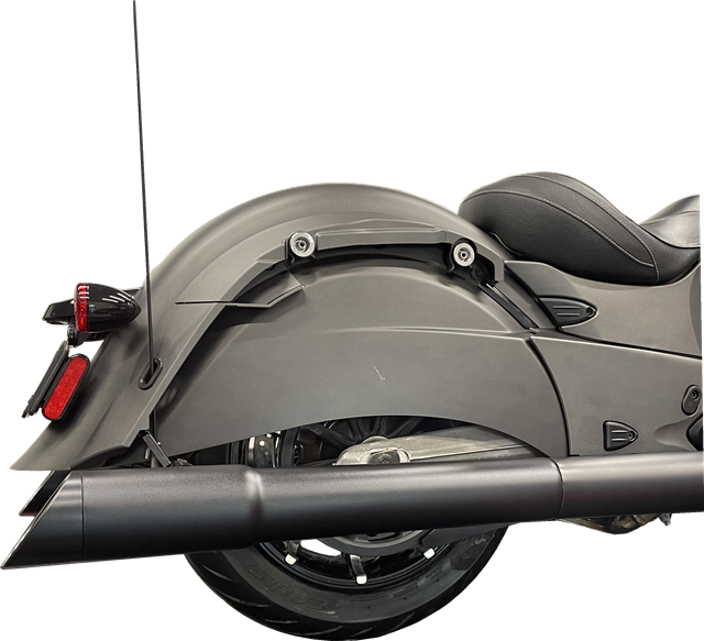 Tab Performance 4.5" Black B.A.M. Sticks Exhaust Pipes | Soft Bags - Black Slash Tips, No Baffles 211-2294-B-NB