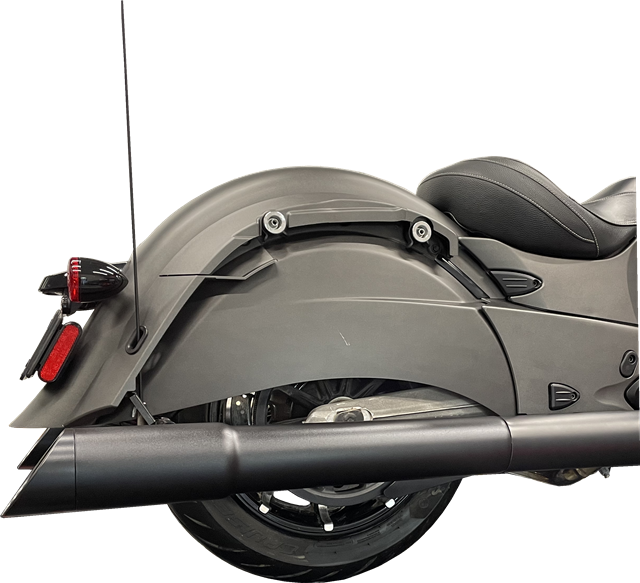 Tab Performance 4.5" Black B.A.M. Sticks Exhaust Pipes Soft Bags No Baffles For Indian 2014-2021
