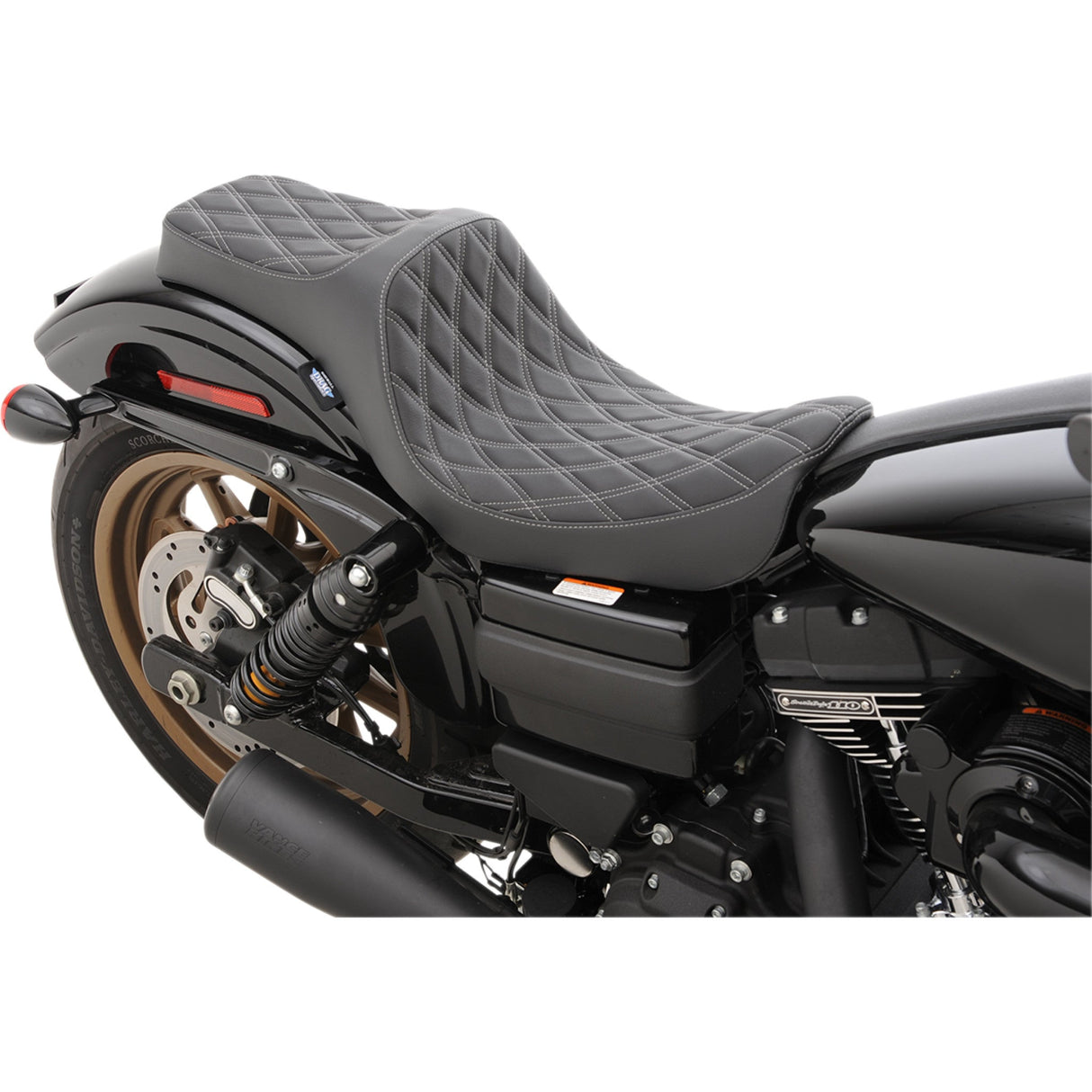 DRAG SPECIALTIES Predator III Seat - FXD/FLD '06-'17
