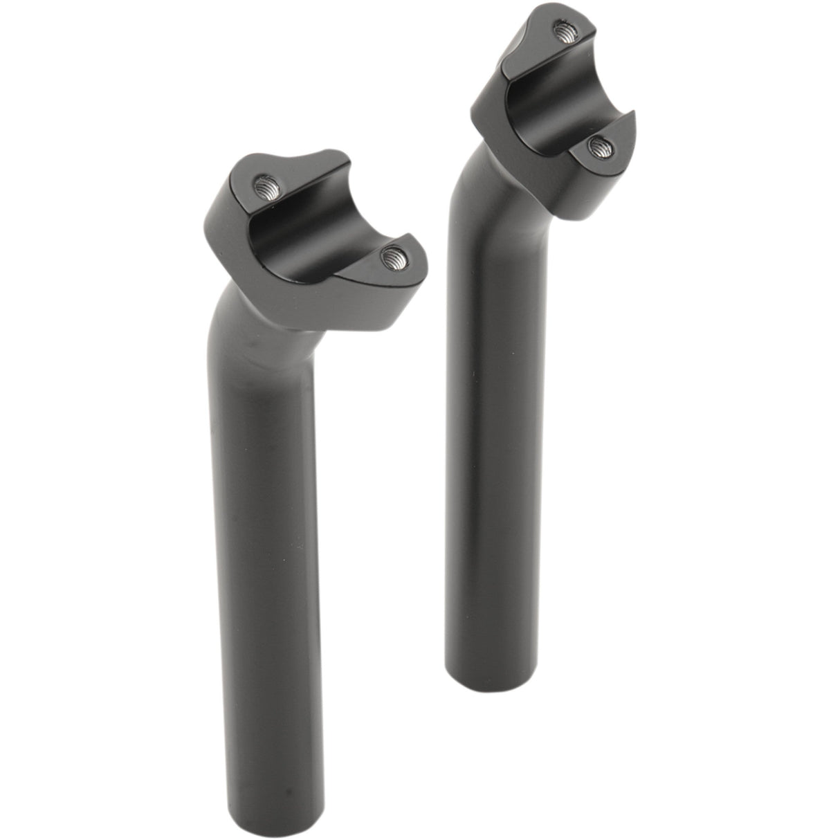 DRAG SPECIALTIES 0602-0810 Buffalo Billet Aluminum Handlebar Risers 9-1/2" - flat black