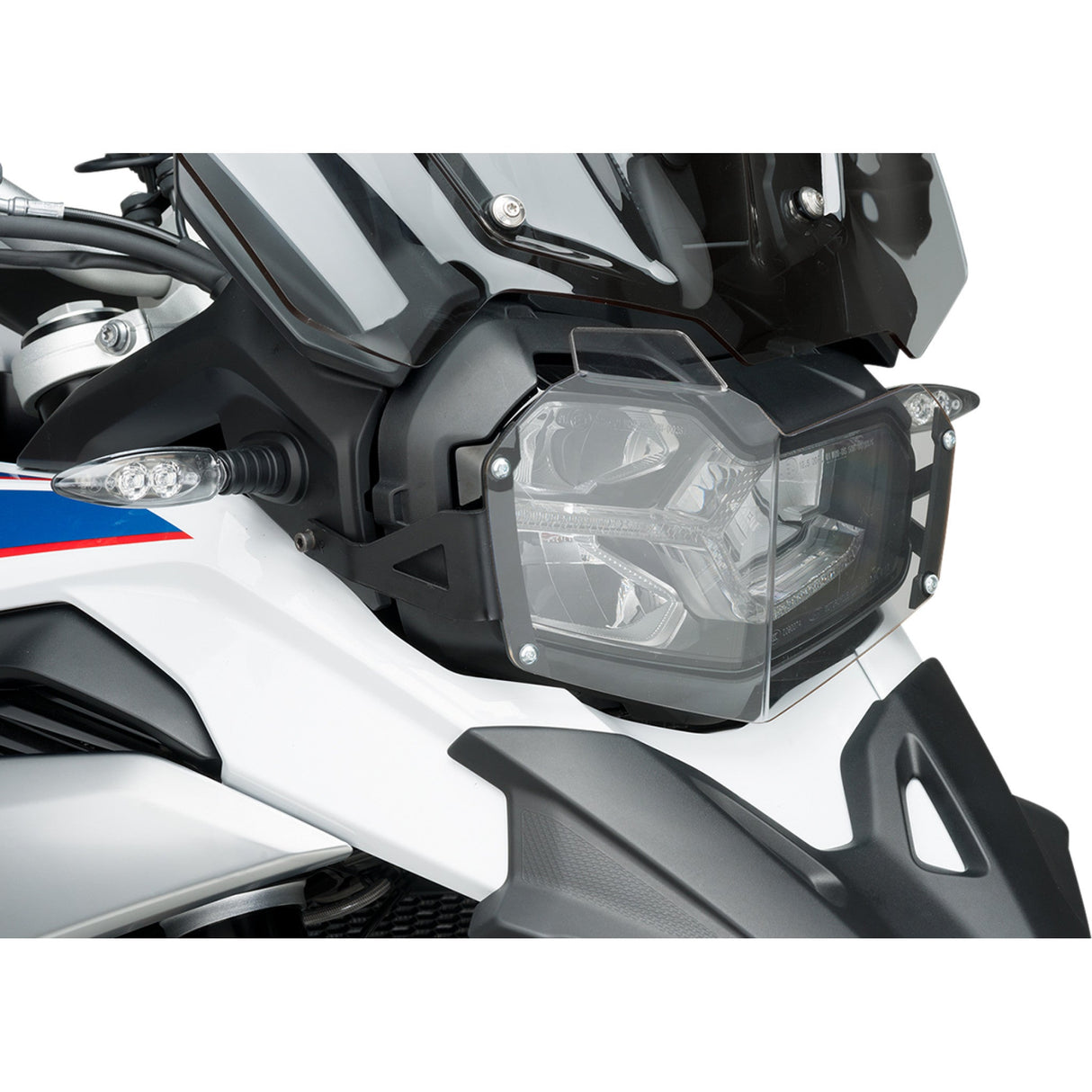 Puig Hi-Tech Parts Headlight Cover - 9762W BMW F750GS / F850GS / F800GS 2018-2025