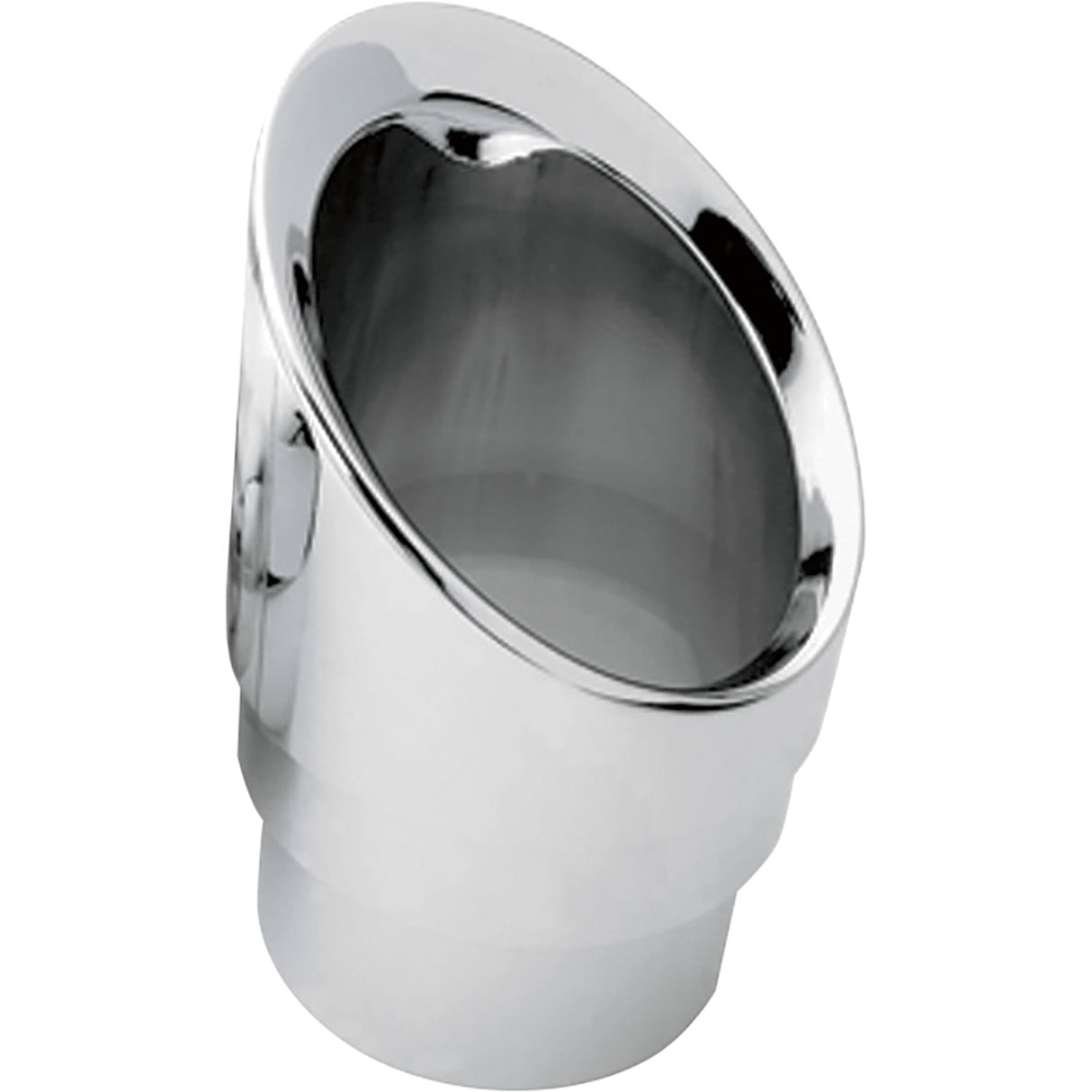 COBRA 1861-0743 PT-1001P Billet Exhaust Tips Tip - Slashdown End Cap