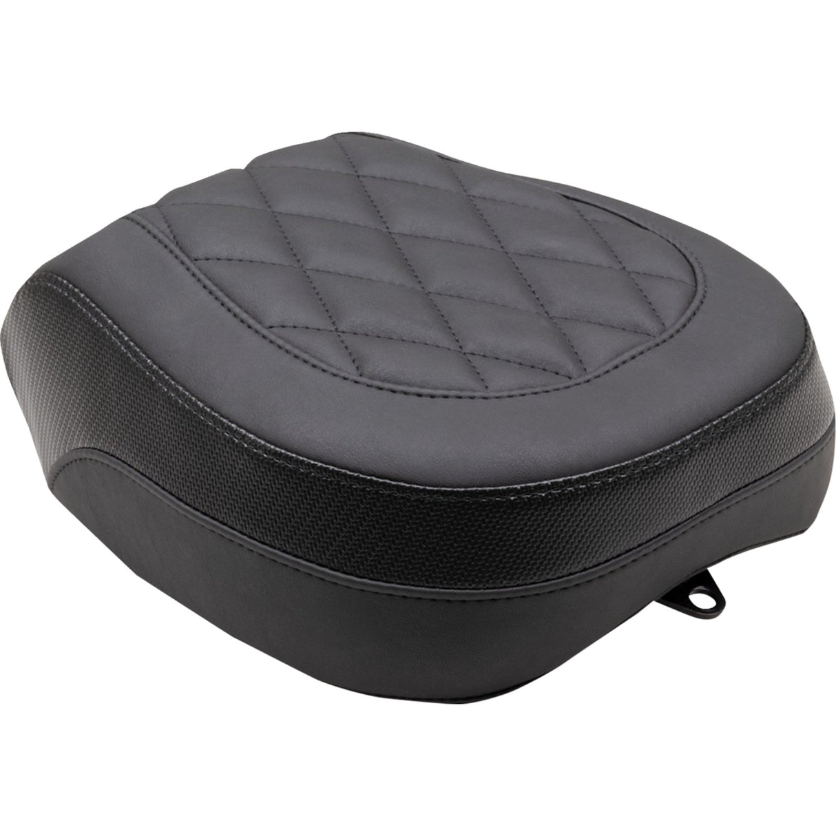 Mustang Recessed Passenger Seat Black Diamond Stitch - 89741 For Indian 2022-2023