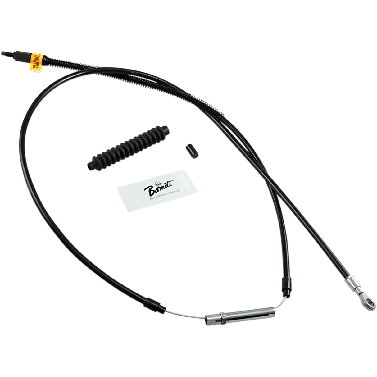 Barnett High-Efficiency Black Vinyl Clutch Cable +6" Size - 101-30-10046-06 For Harley Touring 2008-2016