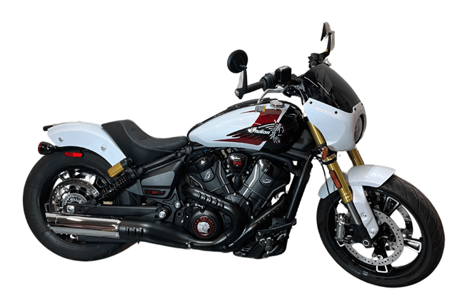 Tab Performance 2025 Indian Scout 2-1 Slip-On Muffler | Chrome - Chrome Slash Tips, 2.5" Quiet Baffles 221-1295-C-2.5