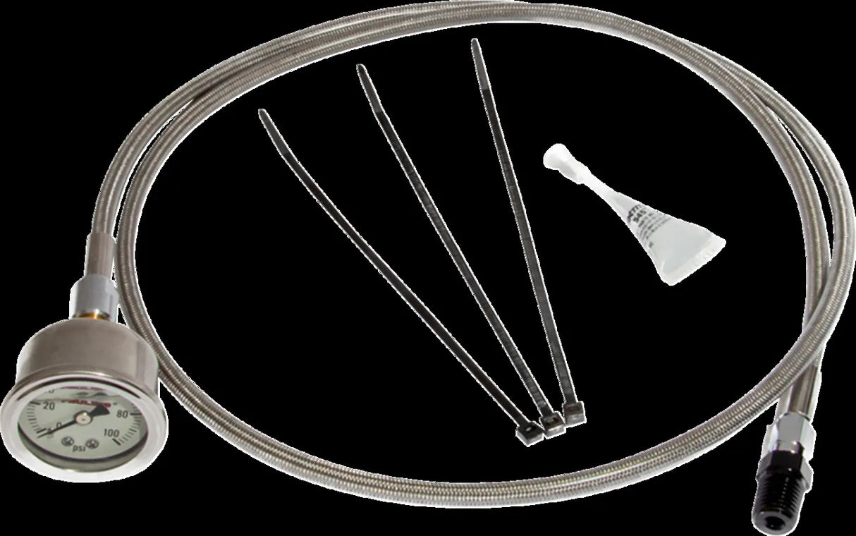 Remote Oil PSI Gauge Kit - M8