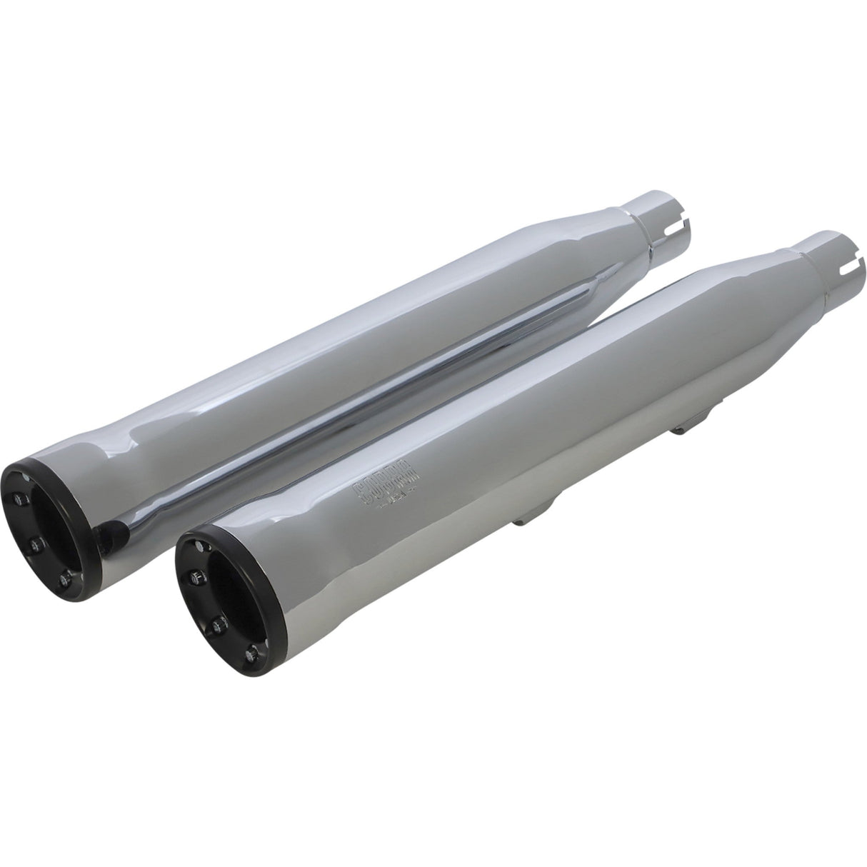 Cobra Slip-On Mufflers With Race-Pro Tips 3" Chrome - 6081 For Harley Sportster 2014-2022