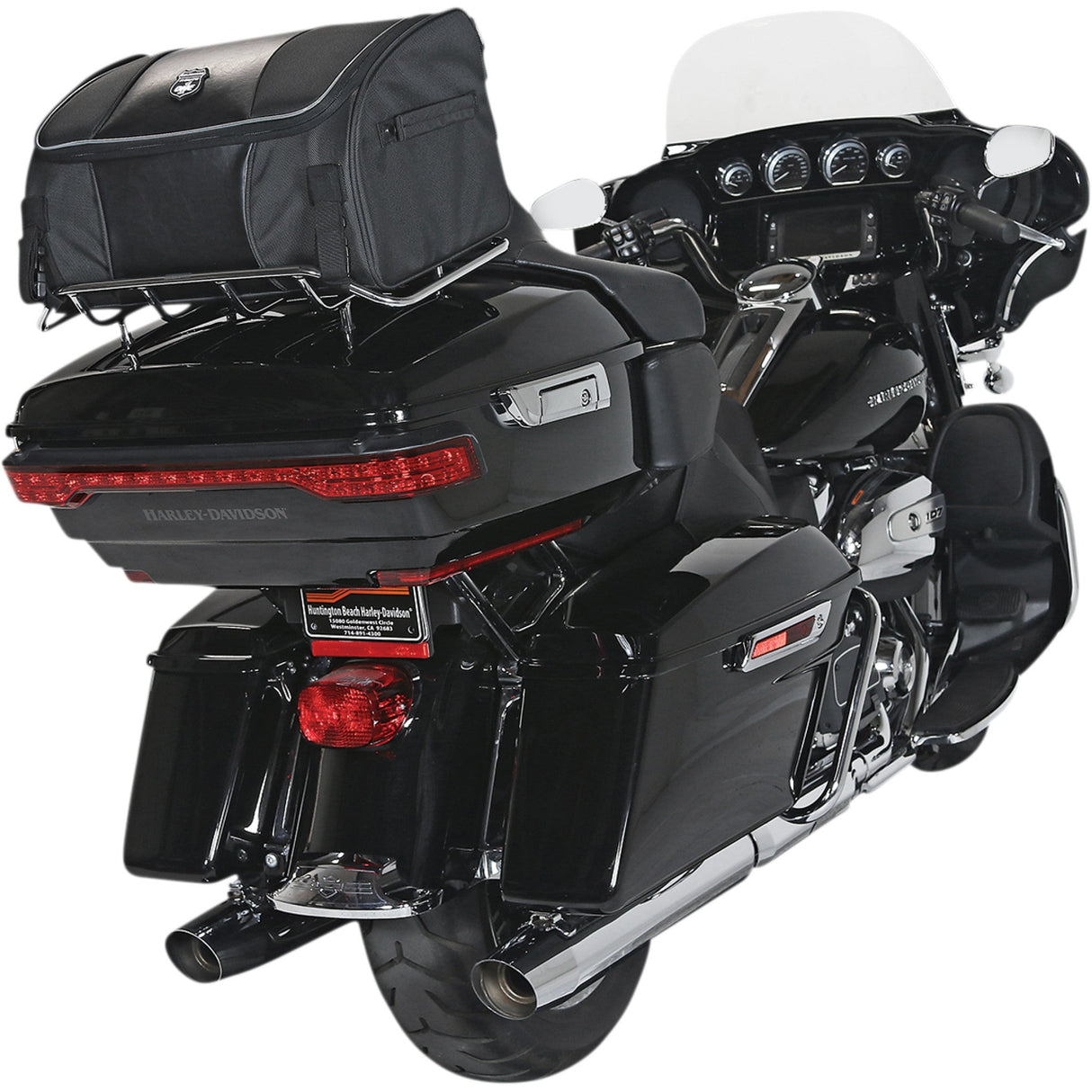 Nelson Rigg Traveler Lite Tail Bag Black - NR-250