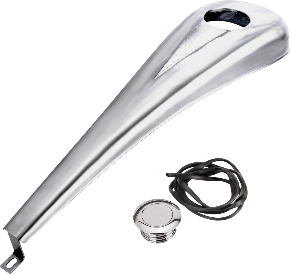 Paul Yaffe Bagger Nation Dresser Dash Kit 6 Gallon Tank RAW ` T - DDK-S-08-OEM-R For Harley Touring 2008-2018
