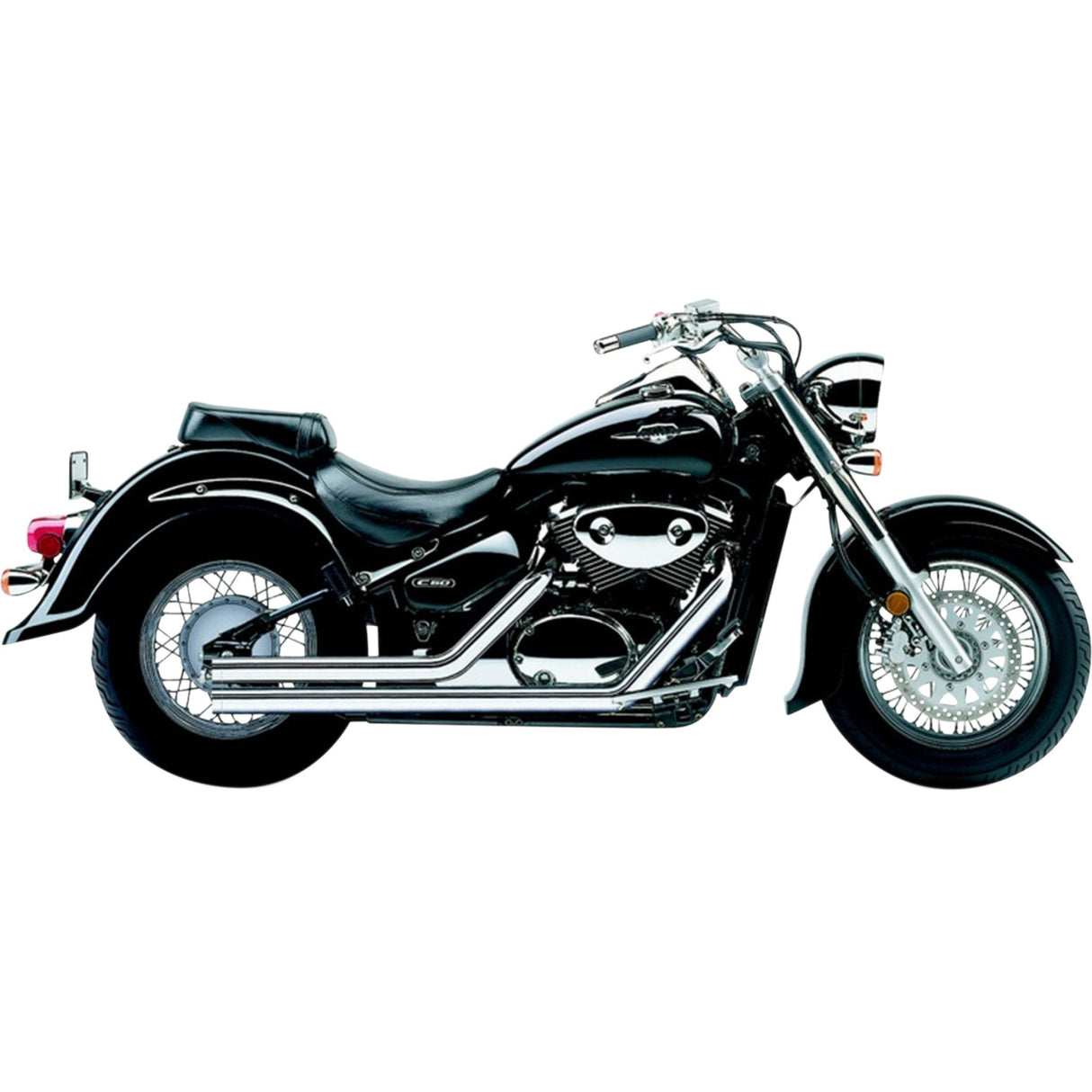 Cobra Streetrod 2-Into-2 Exhaust System - 3717T Suzuki Intruder Volusia / Boulevard 2001-2008