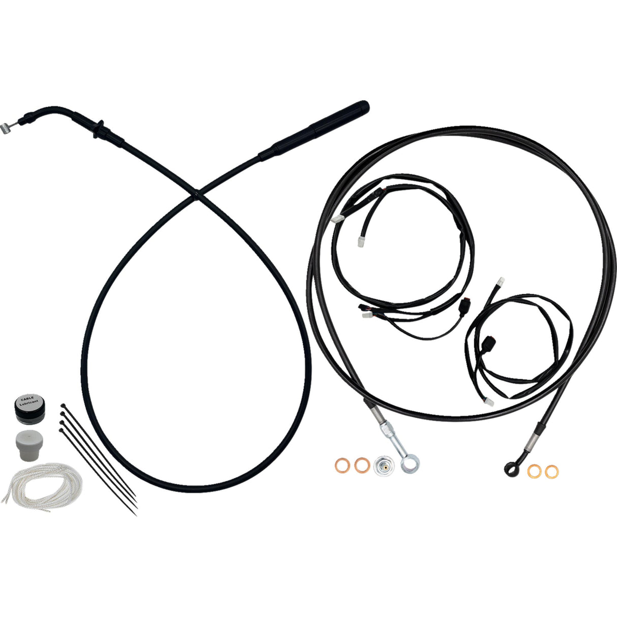 Fat Baggers Inc. Cable Kit - 249016-B For Harley Street Glide 2023-2026