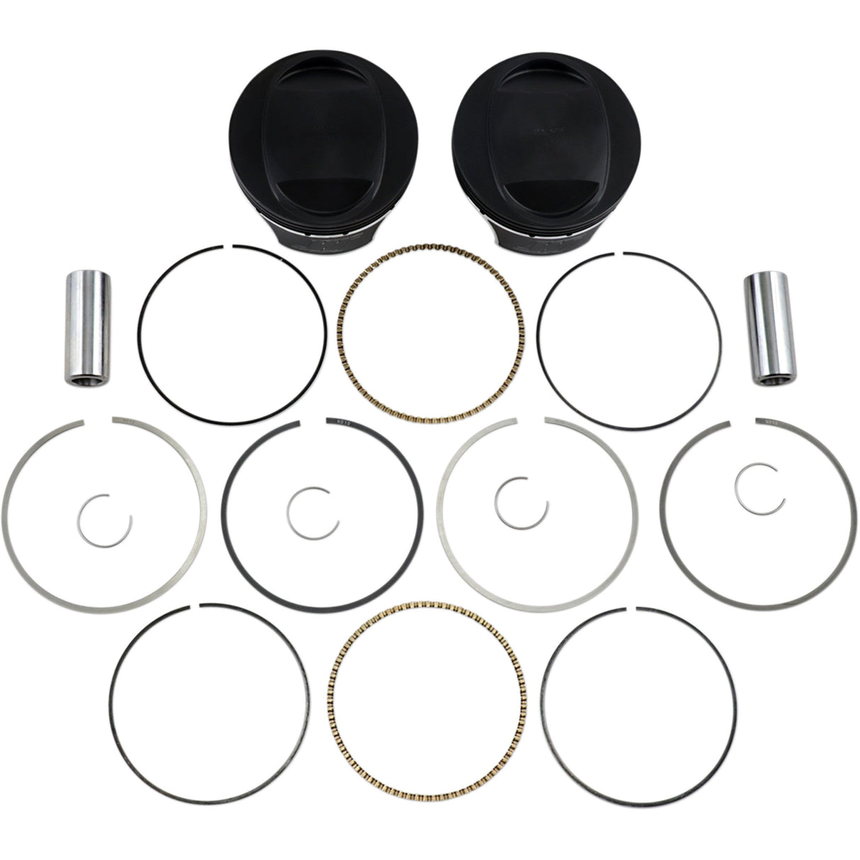 Wiseco Black Edition™ Piston Kit - K2793 For Harley Motorcycles 2007-2017