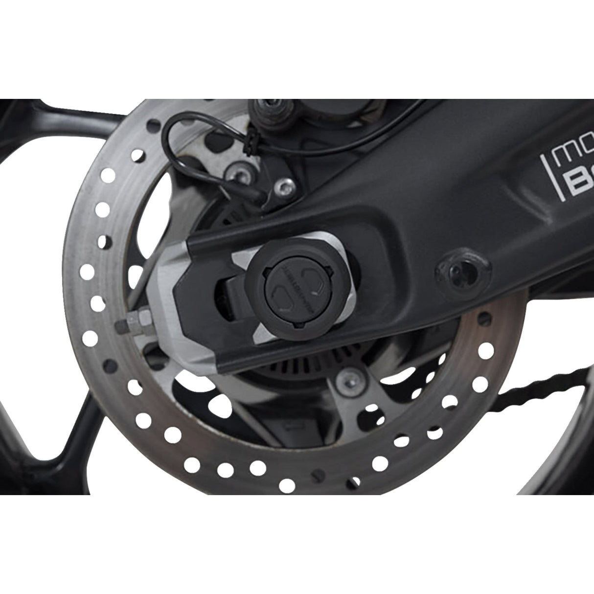Sw-Motech Axle Slider - STP.11.176.10700/B Triumph Trident 660 / Tiger Sport 660 / Daytona 660 2021-2024