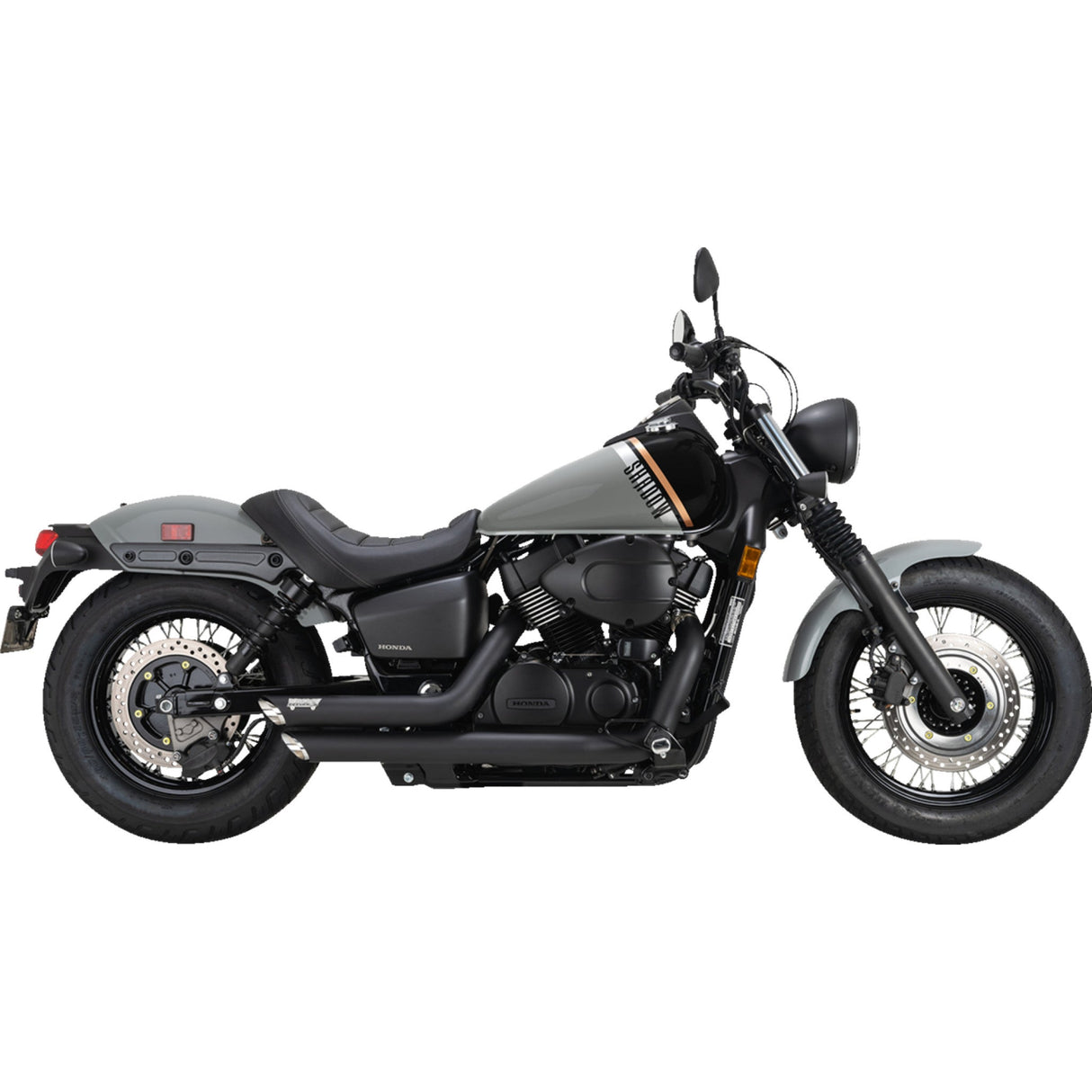 VANCE & HINES 1810-3185 48319 Shortshots Staggered Exhaust System black