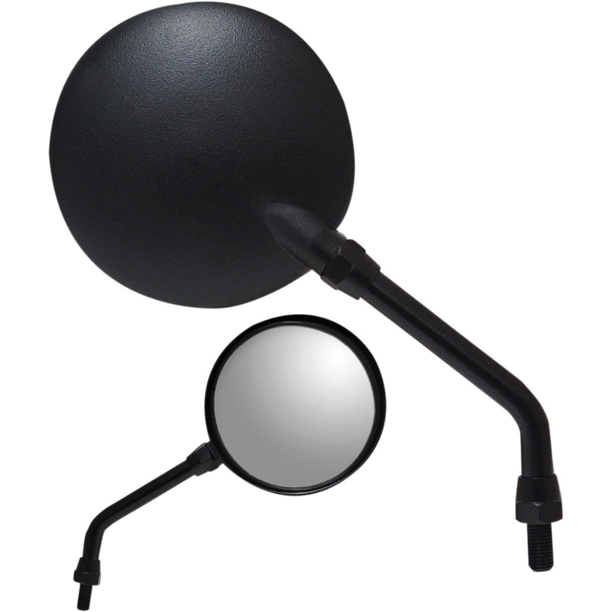 PARTS UNLIMITED 0640-0949 Round Mirror Mirror - Side View - Round - Black