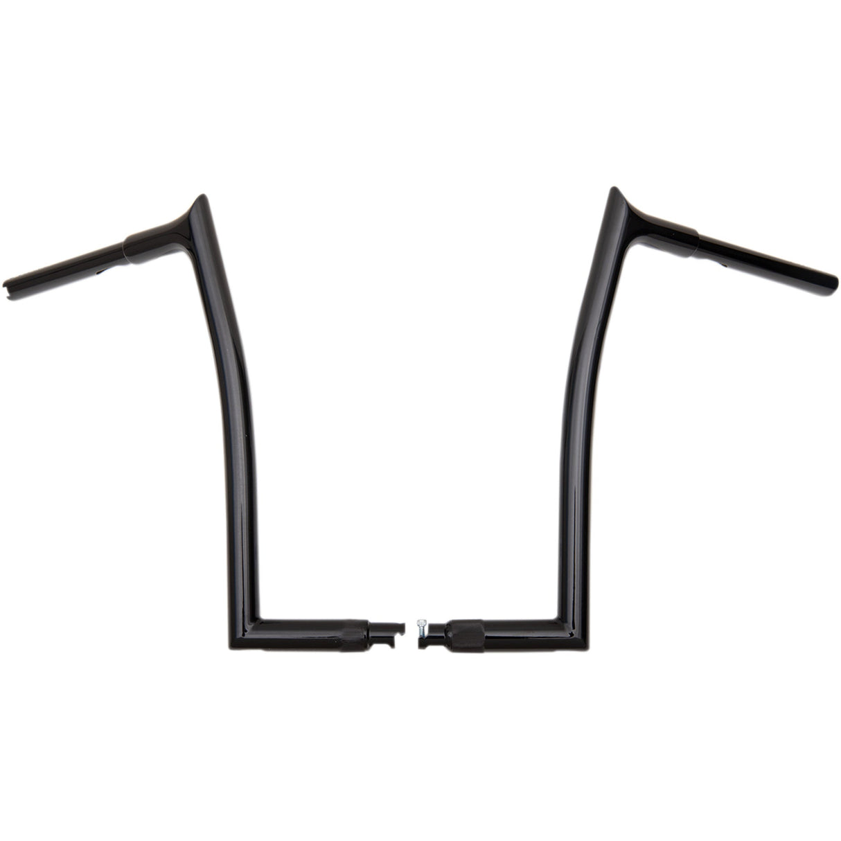 FAT Baggers INC. 1-1/4" EZ Install Pointed Top Handlebar 16" Black - 908016-B For Harley Motorcycles 2007-2025