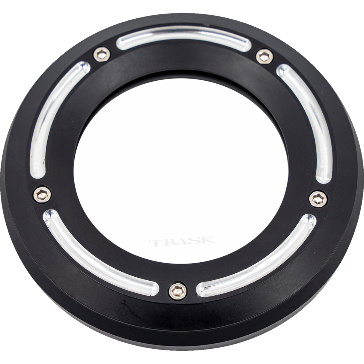 Trask Assault Derby Cover With Window Reverse Cut Softail - TM-0042RC For Harley Softail 2018-2025