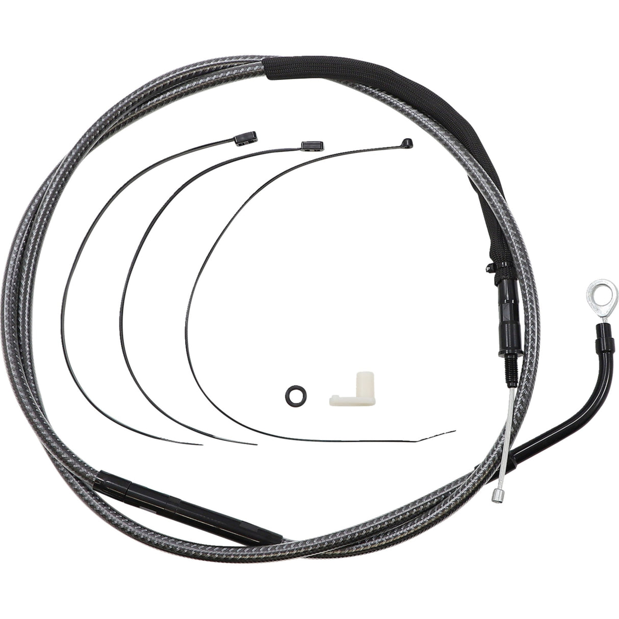 MAGNUM SHIELDING 0652-2915 72364HE High-Efficiency Polished KARBONFIBR Clutch Cable