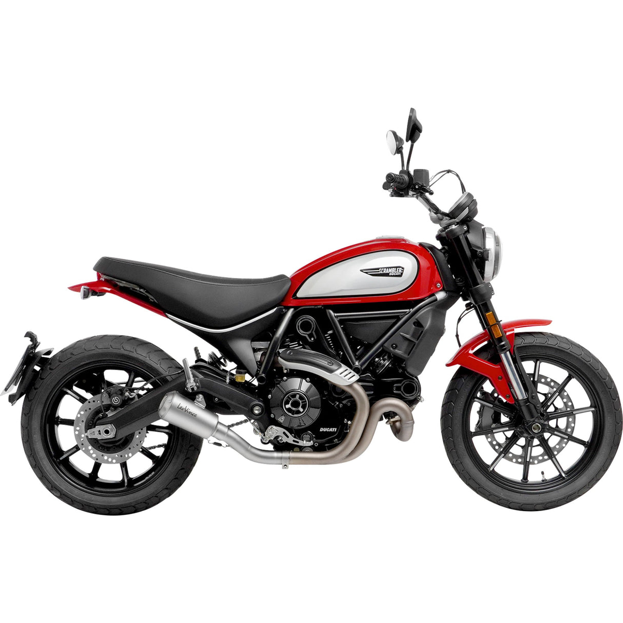 Leovince LV-10 Muffler - 15250U Ducati Scrambler Icon / Scrambler Icon Dark / Scrambler Nightshift / Scrambler Urban Motard 2021-2022
