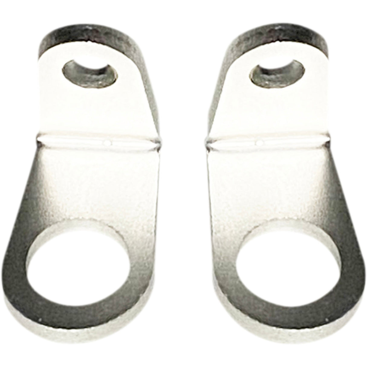 CUSTOM DYNAMICS 2040-2716 CD-MICRO-L Micro Turn Signal Mount Mount - Micro Turn Signal - L-Bracket - Silver