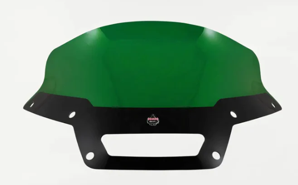 Klock Werks Kolor Flare® Windshield 6" Green - KWW-02-0625 For Harley Softail Low Rider 2022-2025